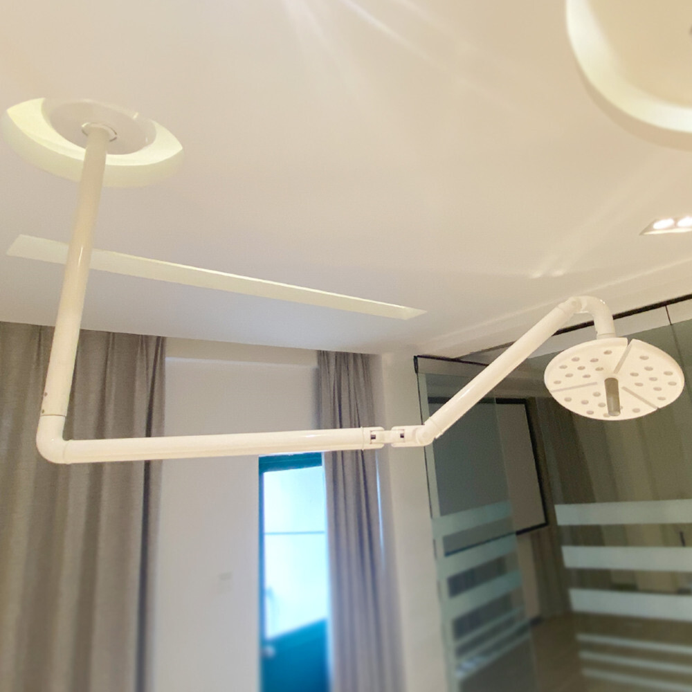 36W Ceiling Dental Shadowless Operation Lamp Surgery Exam Light + Touch Switch