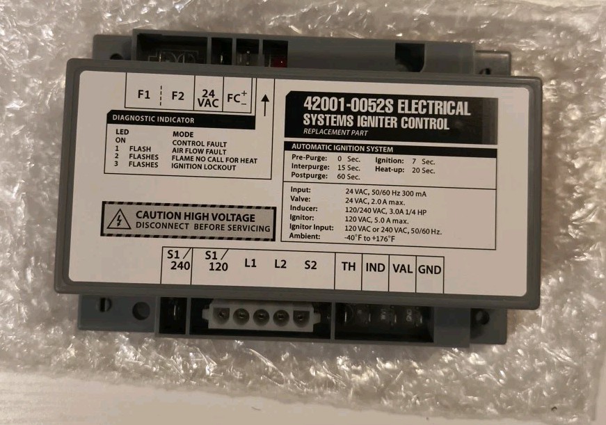 Electrical Systems Igniter Control Module Replacement 42001-0052S