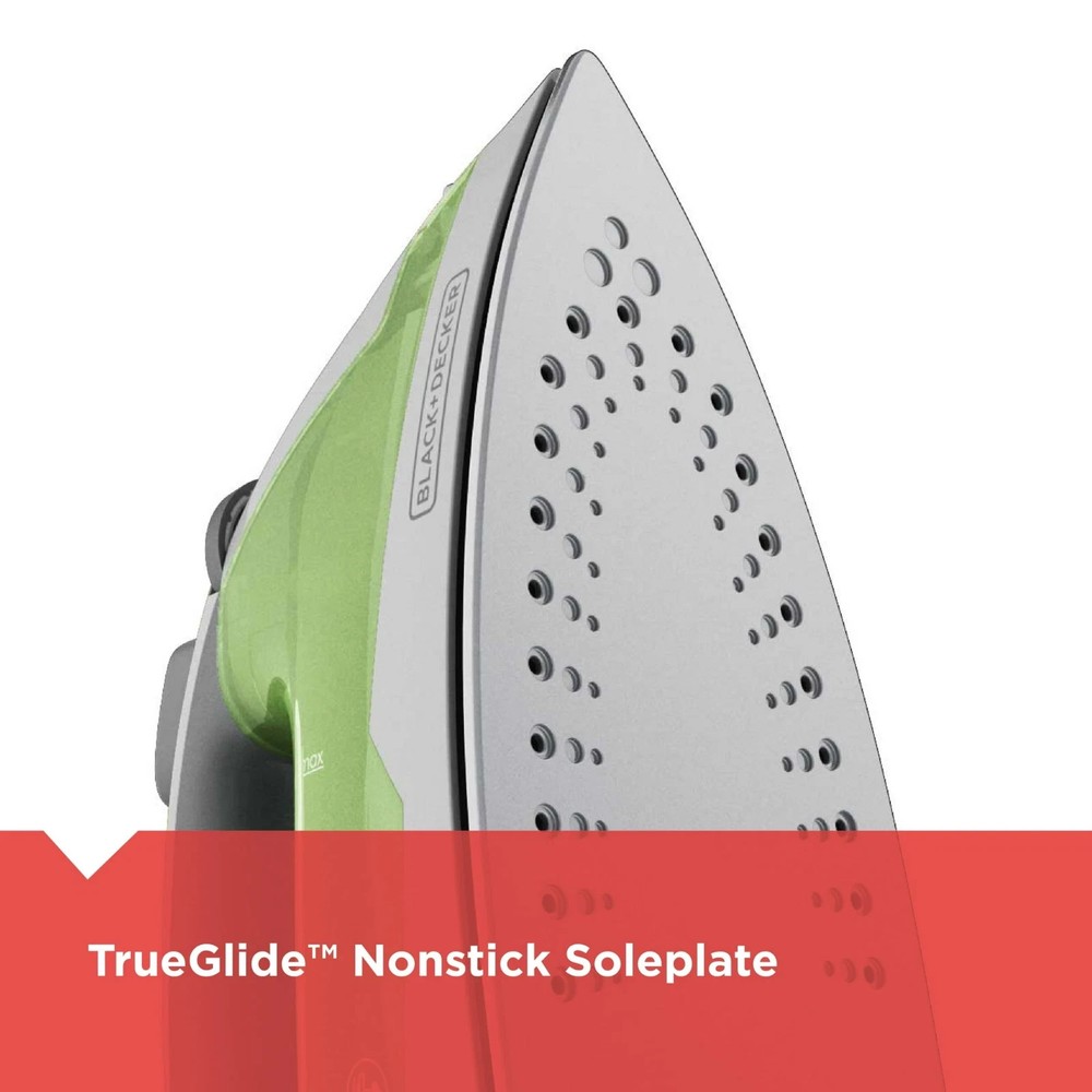 Black+Decker 1200W Easy Steam Compact Iron