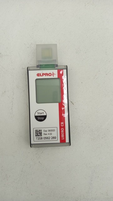 Elpro 7208 0562 289 Libero CB Temperature Data Logger Start Stop
