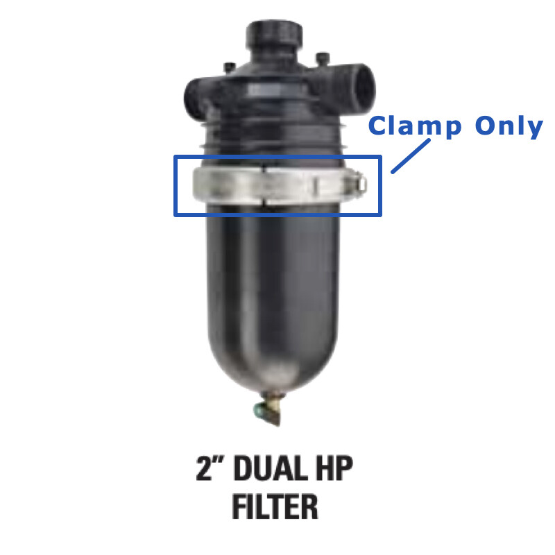 Netafim Dual HP Manual Filter Clamp