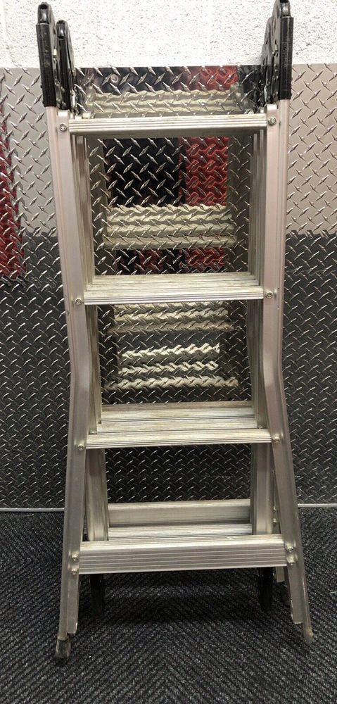 QualityTool - 16.5 ft - Foldaway Ladder type 2