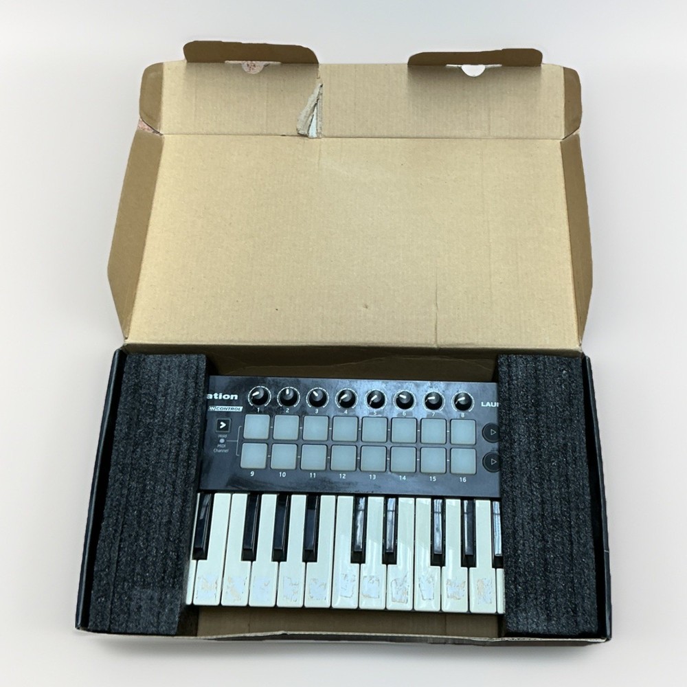 Novation Launchkey Mini MK2 USB MIDI Keyboard Controller