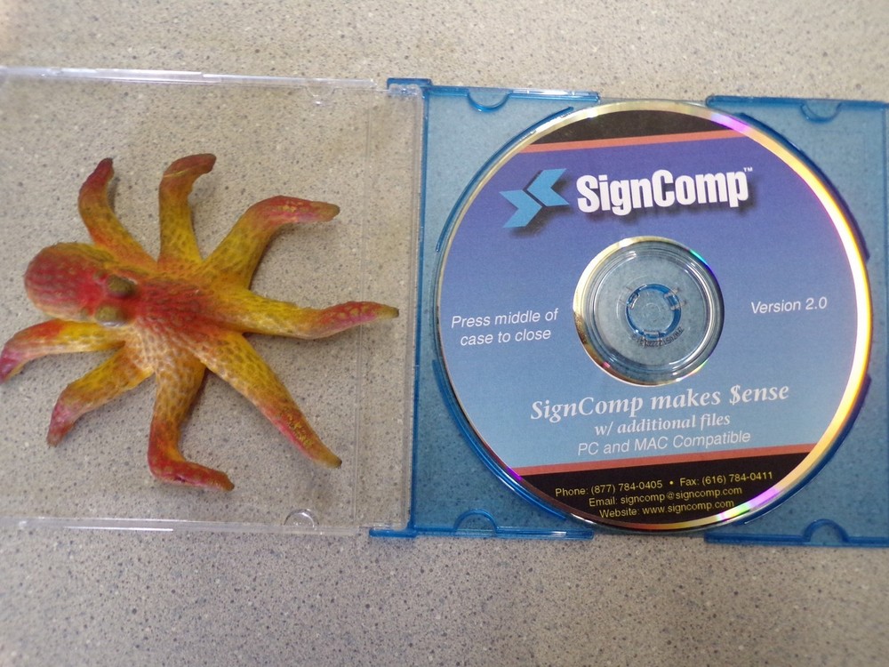 SignComp Version 2.0 CD ZFA70512227LA13 *FREE SHIPPING*