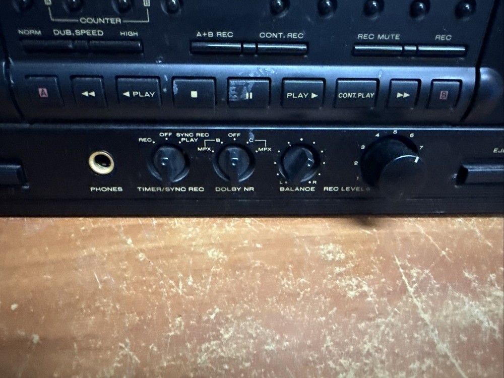 Marantz PMD500U Professional Stereo Double Cassette Deck AS-IS ONLY