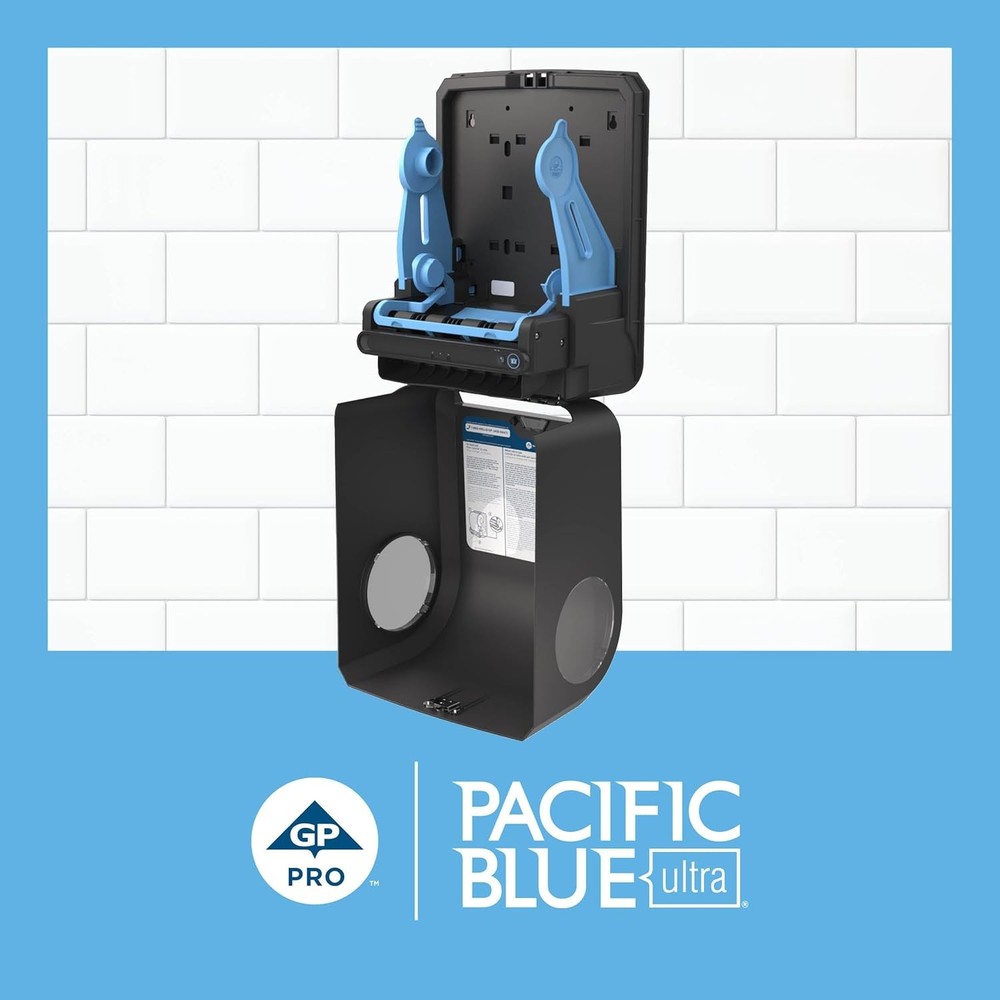 8" Touchless High-Capacity Automatic Paper Towel Dispenser - Wall Mounted