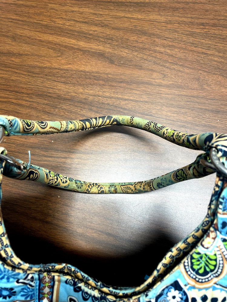 Vera Bradley Purse, Blue Paisley Pattern