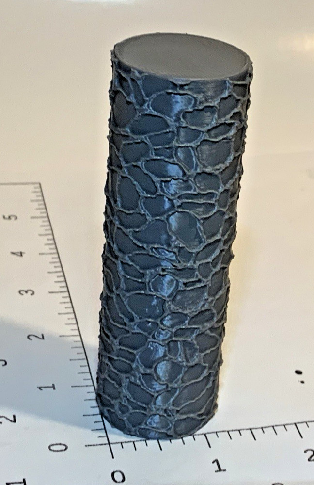 Stone Texture Roller for Model Train Scenery – Random Rock Pattern Tool