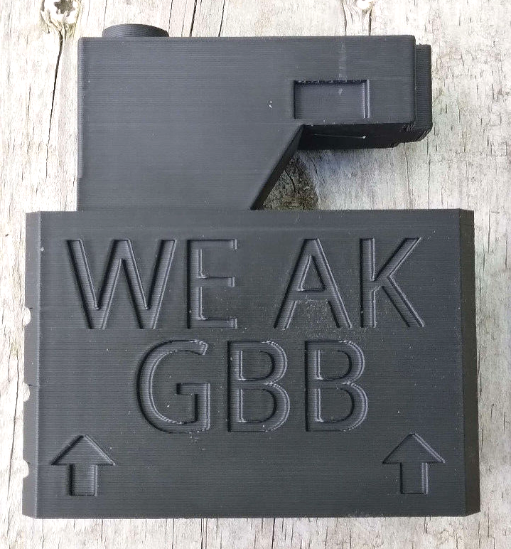 WE AKM GBBR Airsoft Odin Speedloader Adapter (Black)