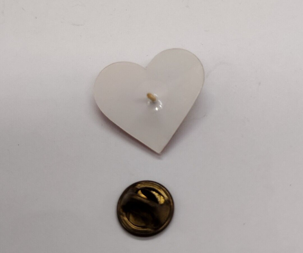 Small Angel Heart Lapel Pin