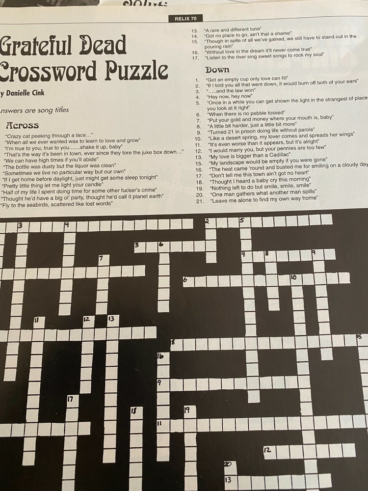 Grateful Dead, Two Page Vintage Clipping