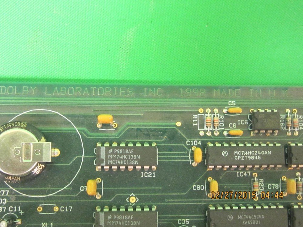 Dolby Cat 684 for Dolby CP-500 Processor