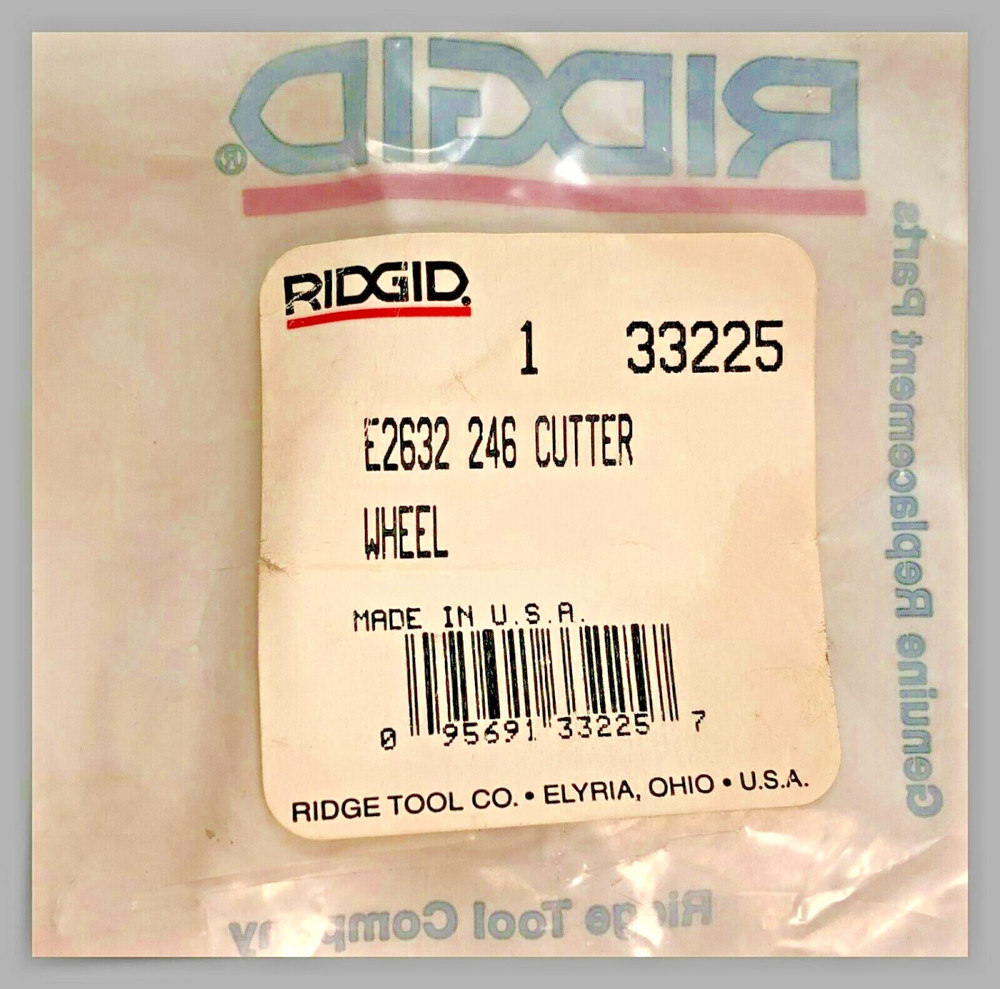 33225 Ridgid E2632 Replacement Cutter Wheel fits 246