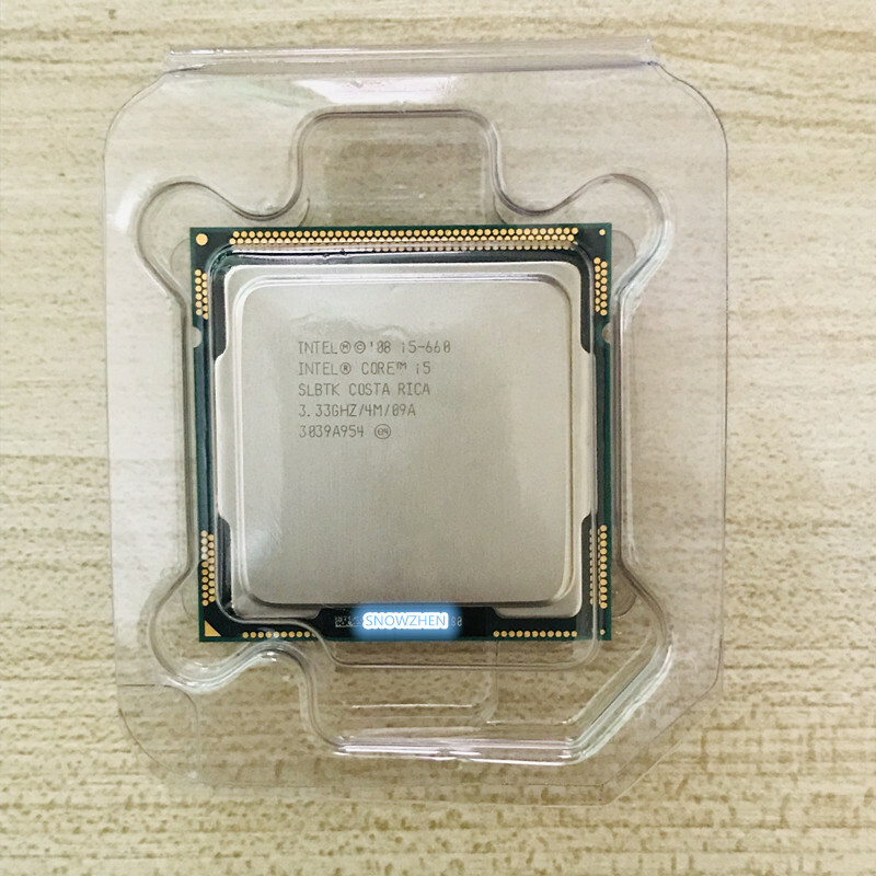 Intel Core i5-660 CPU Dual-Core 3.33GHz / 4MB LGA1156 SLBLV Processor