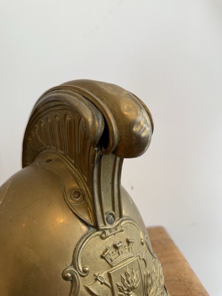 Vintage Firefighter Helmet