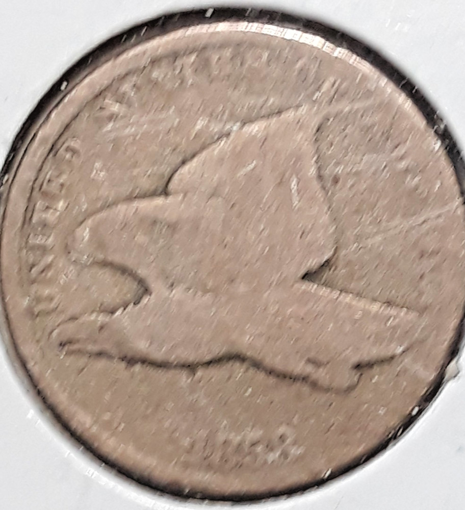 1858 Flying Eagle Cent