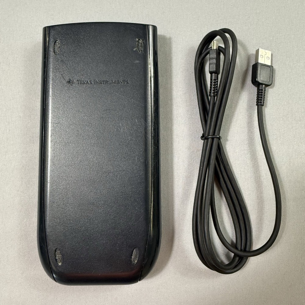 Texas Instruments Ti 84 Plus Graphing Calculator + Cover Tested And Working