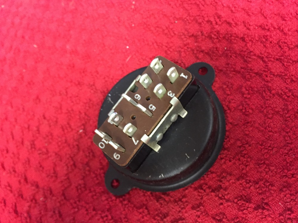 CINCH/MOLEX P-310-RP 10 PIN PANEL MOUNT PLUG