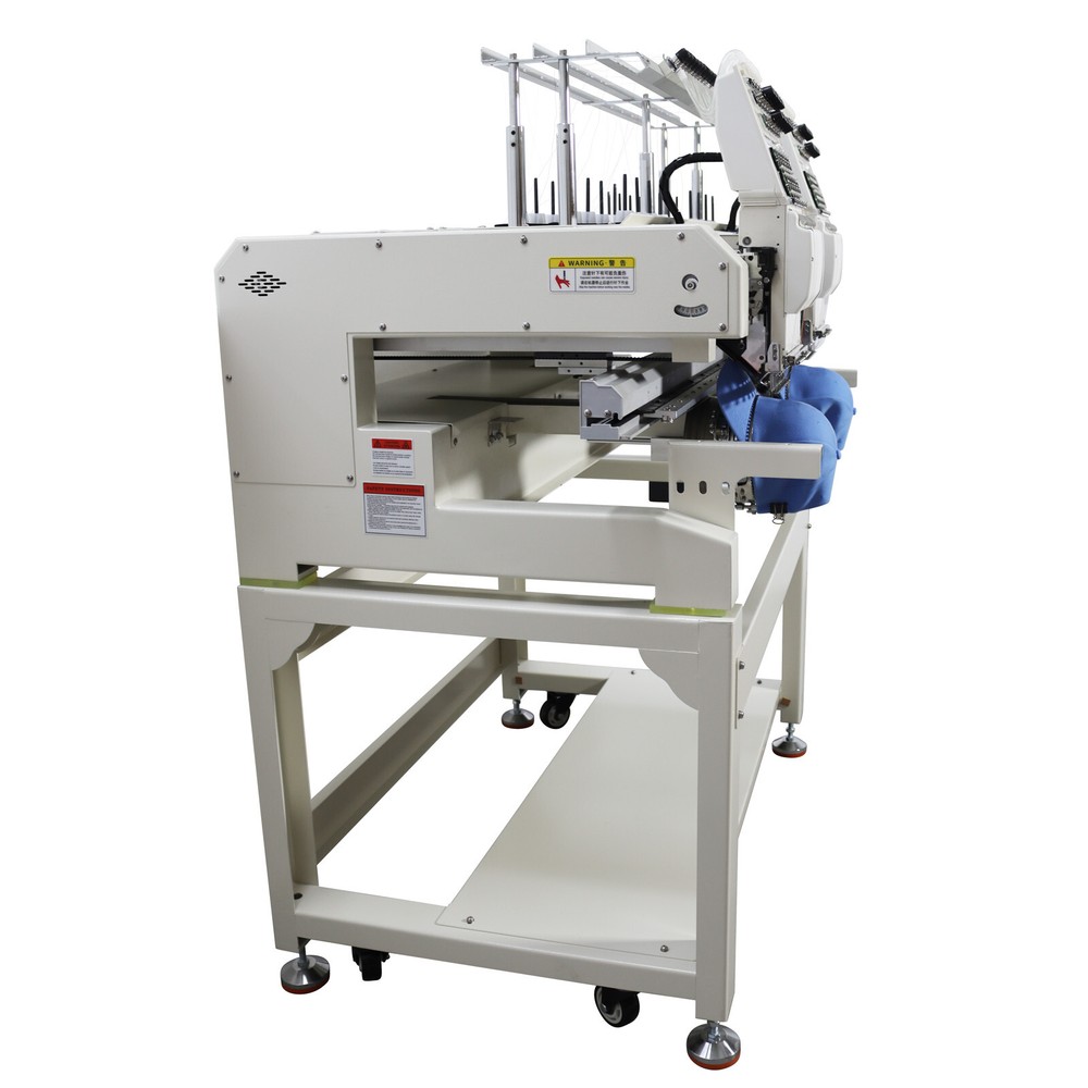 Double-station 12 Needles Automatic Computerized Embroidery Machine 110V/220V