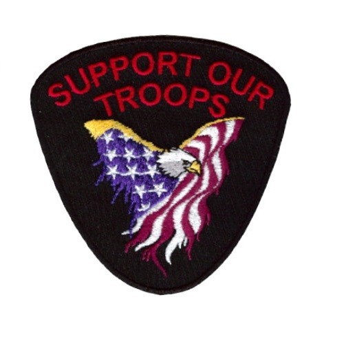 SUPPORT OUR TROOPS PATCH