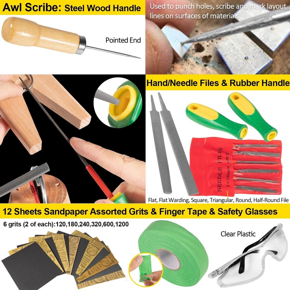 Metalsmith Tools Kit Beginners -Apprentice Metalsmithing Jewelry Making Tool Set