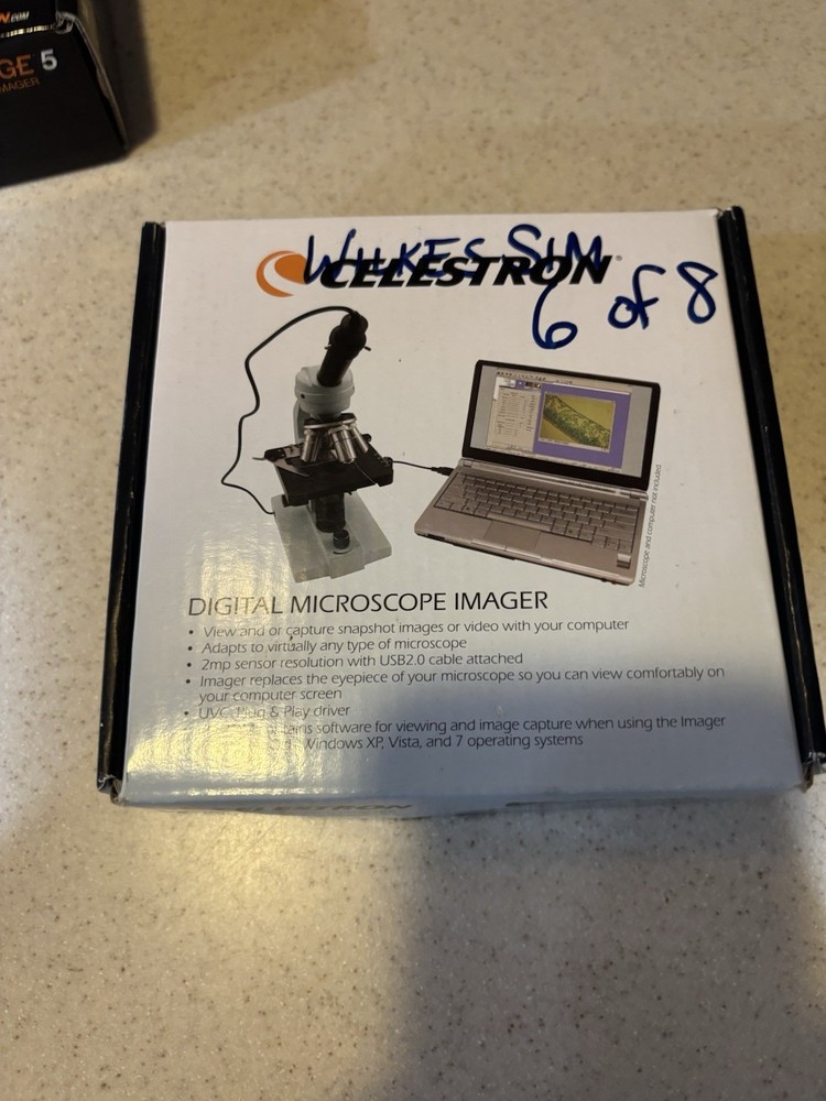 Celestron 44422 Digital Microscope Imager HD 5MP Complete Ex+++