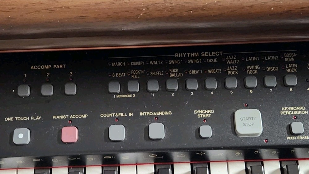 Electric Piano: Technics,Model#SX-PR250-MM,1990s, Diff.Piano Types,SoundVariable