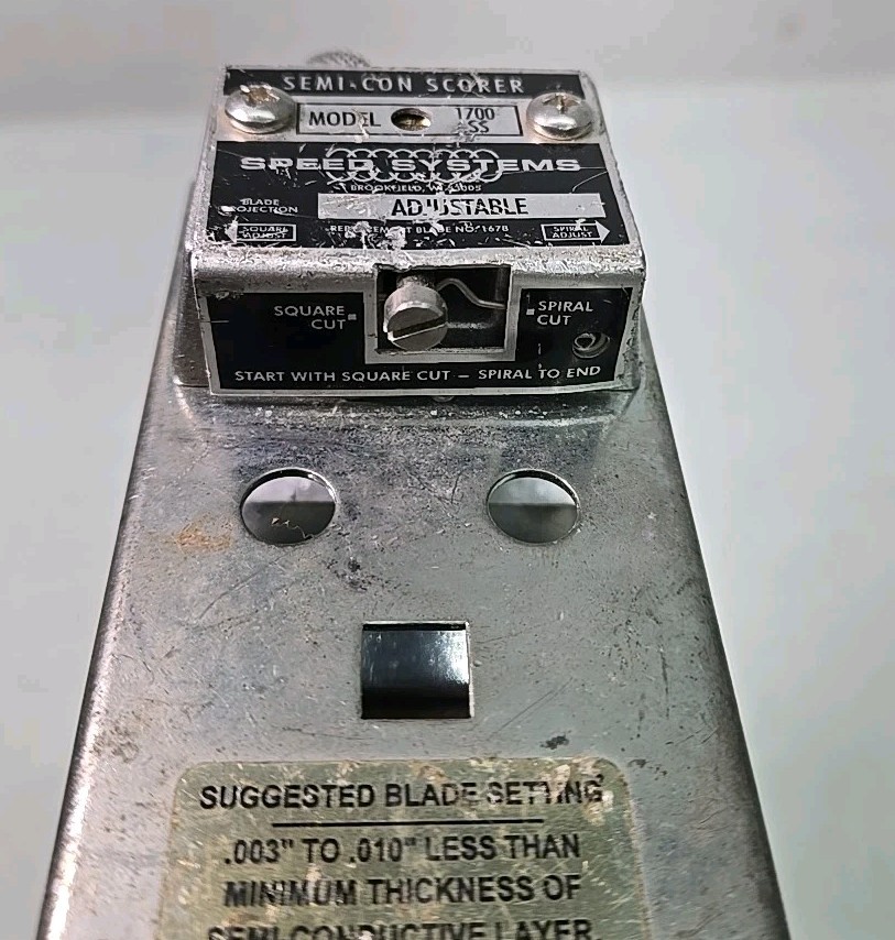 Speed Systems Semi-Con Scorer Cable Wire 1700 SS