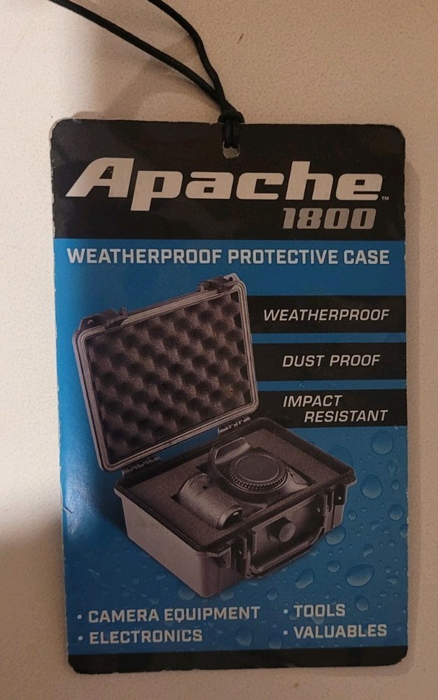 Apache 1800 Weatherproof Protective Hard Case