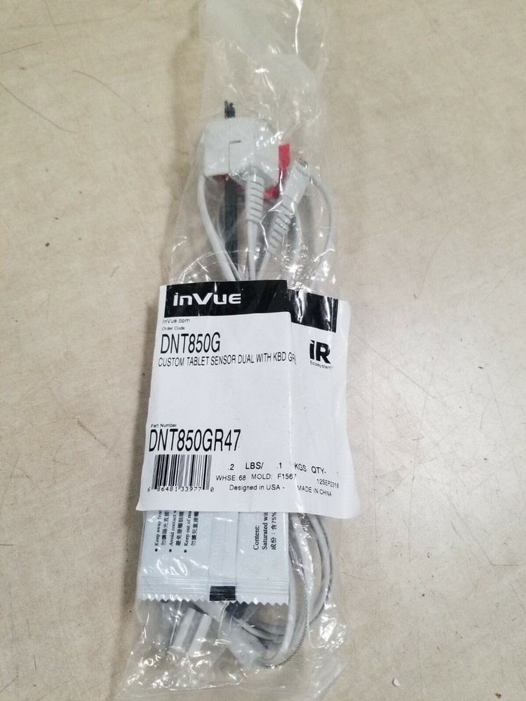 inVue DNT850G Custom Tablet Sensor Dual W/ KBD, Grey