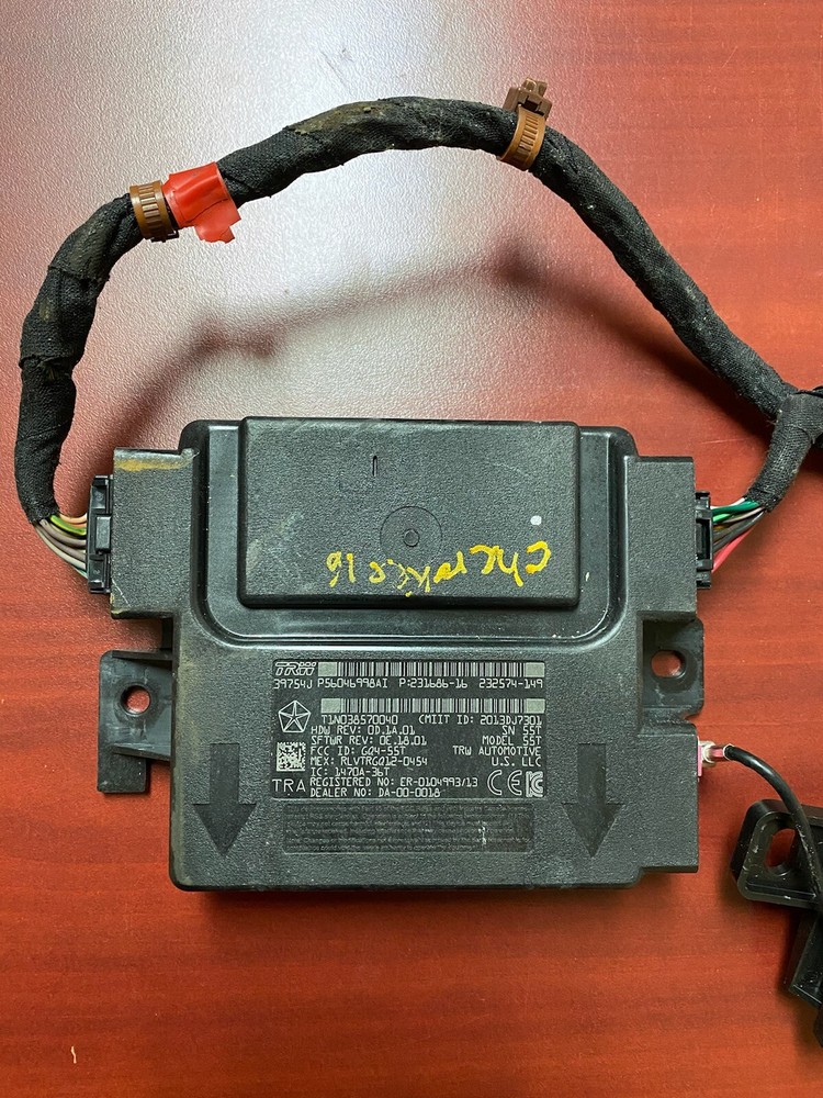 2016 JEEP CHEROKEE BLIND SPOT DETECTION SYSTEM WARNING SENSOR MODULE