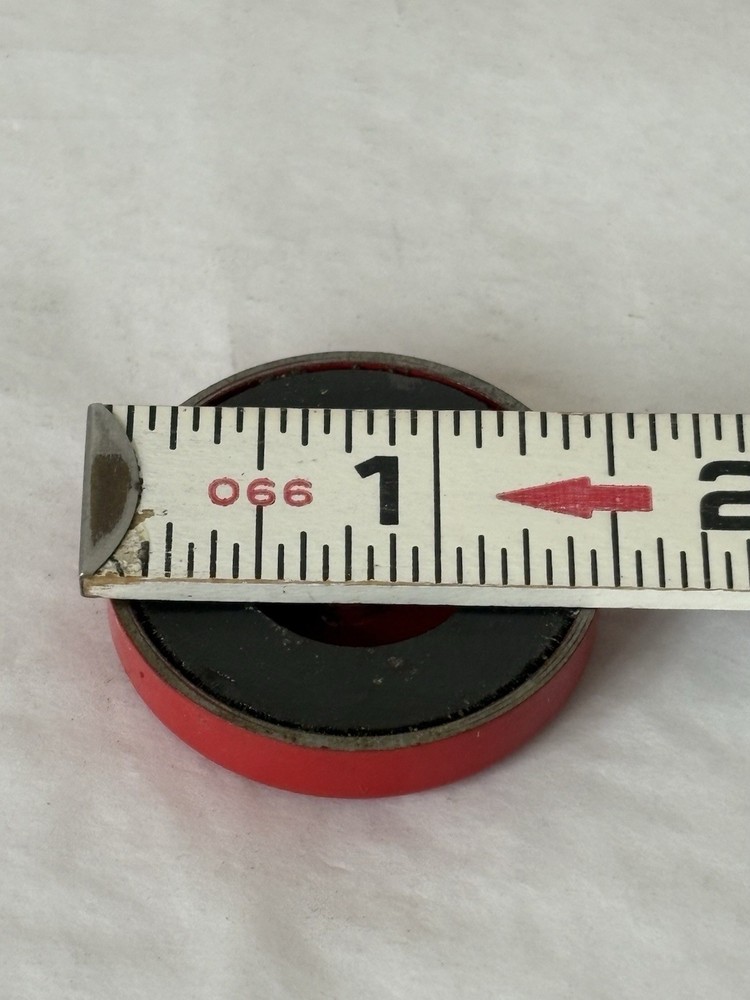 New 5-PACK Shallow Pot Magnet, 25 Lb. Pull 1-3/8”
