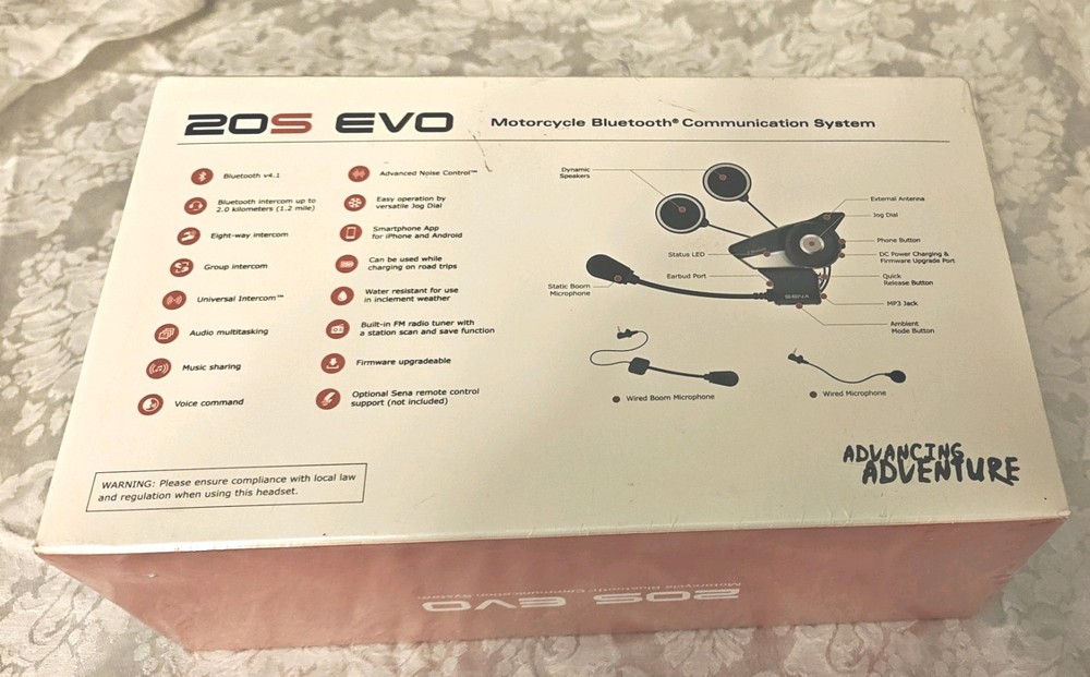 SENA Model 20S-01 Bluetooth Communication System