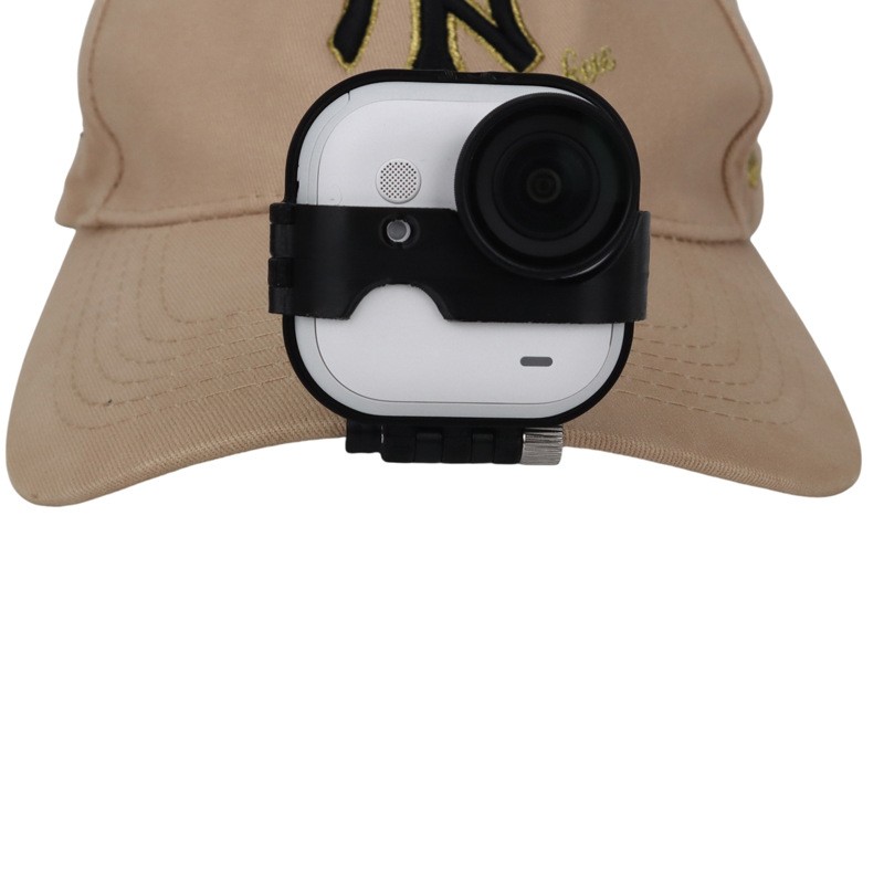 Adjustable Angle Hat Clip Mount For Insta360 Go Ultra Camera Desktop Base SUK