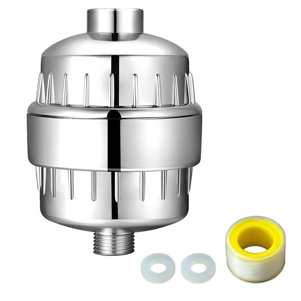 20Level shower head filter purifier with filter suitable for hard water softener