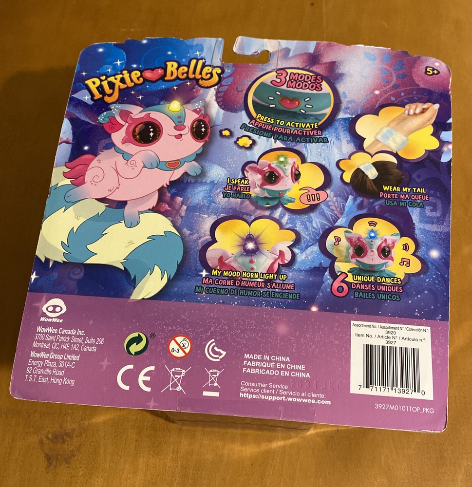Wowwee Pixie Belles - Rosie (Pink) - Interactive Enchanted Toy (Damaged Box)