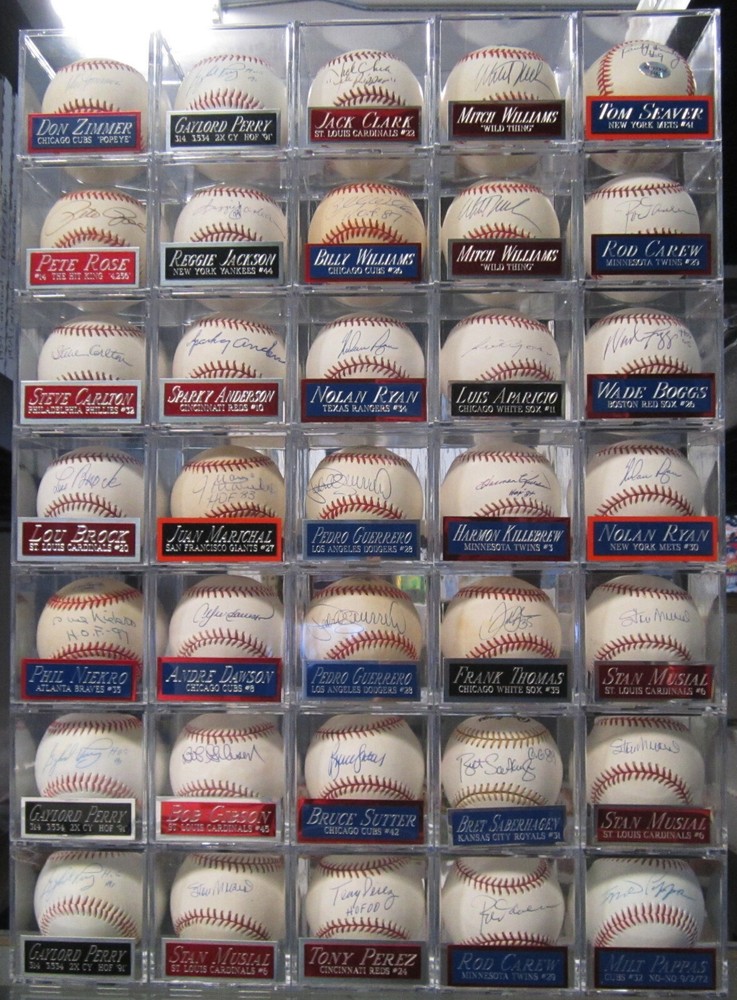 DAVID ORTIZ RED SOX NAMEPLATE FOR AUTOGRAPHED SIGNED Baseball Display CUBE CASE