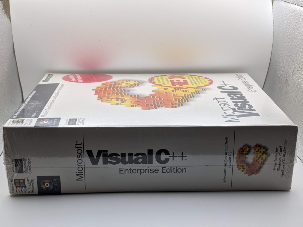 Microsoft Visual C++ 4.2 Enterprise Edition 4.2 Factory Sealed NOS