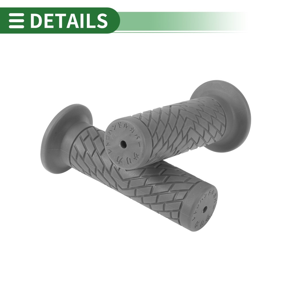 Motorcycle Knobs 7/8" 22mm Dark Grey TPU Handlebar Cover
