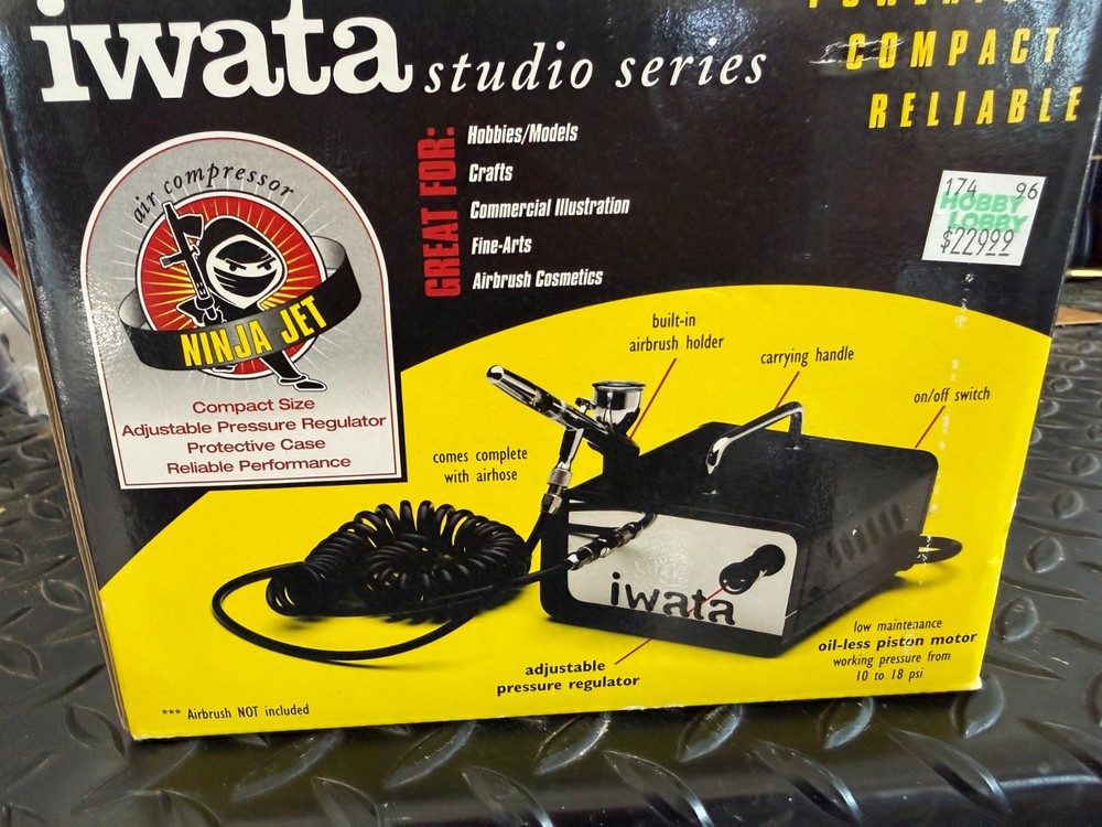 Iwata Is35m Studio Series Ninja Jet Air Compressor