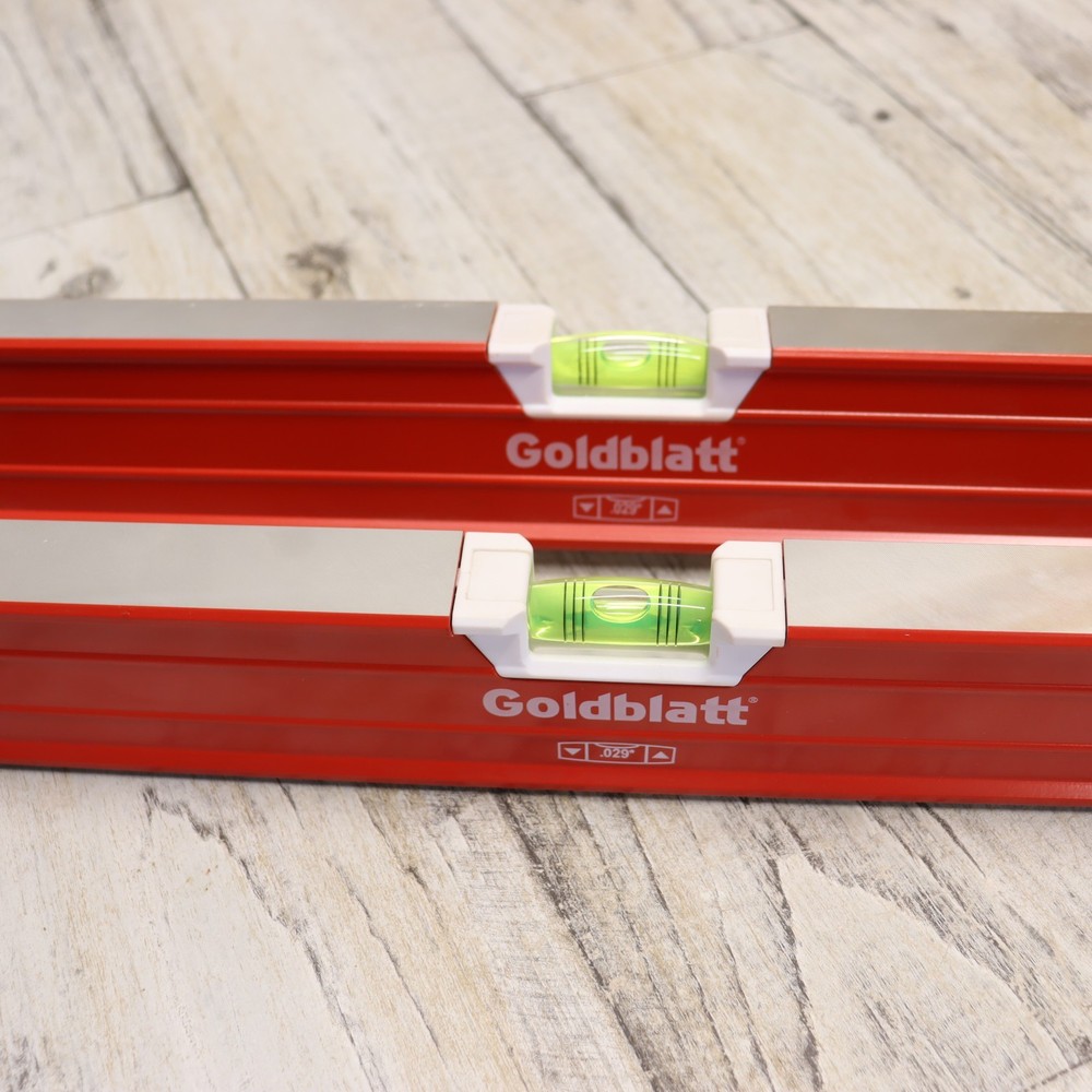2PC- Box Beam Level Set 48" Aluminum Construction, 4FT, Double View, Verti-Site