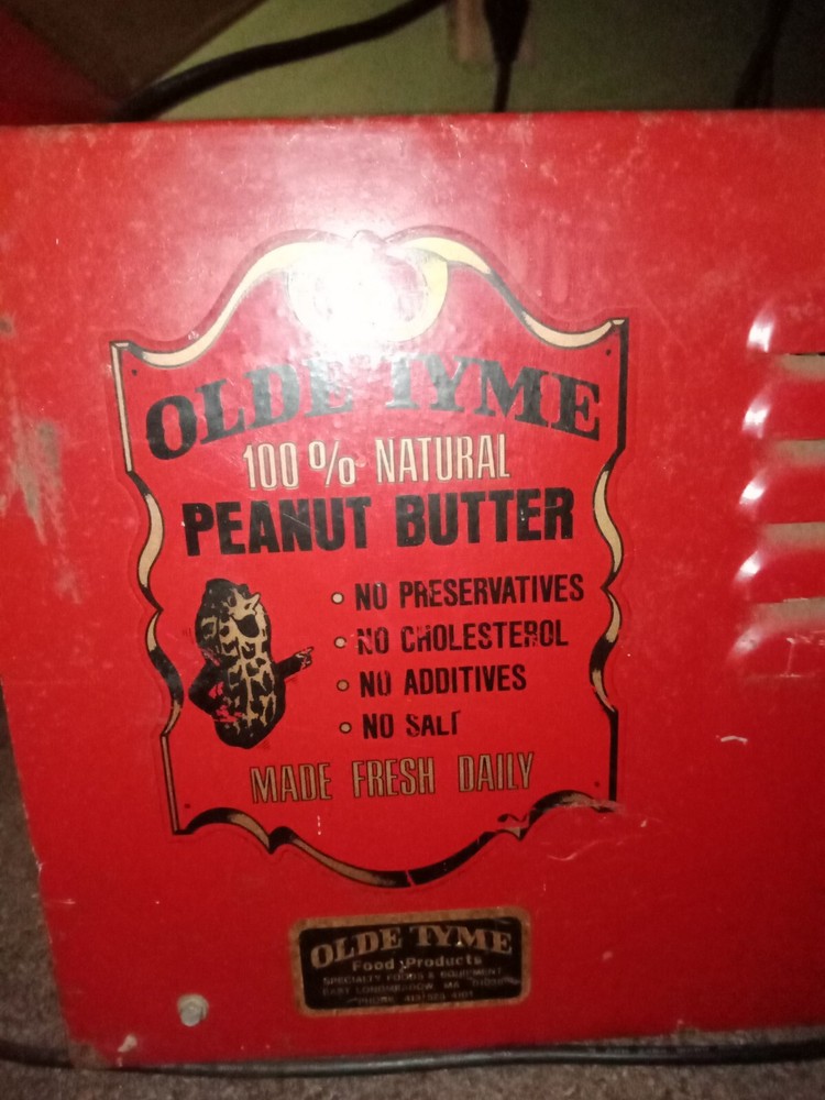 Peanut butter machine, olde time