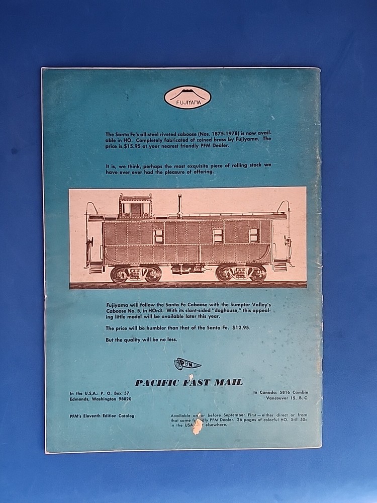 Model Railroader Magazine September 1966 Issue Vintage