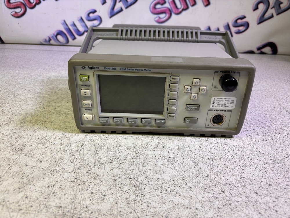 HP Agilent E4418BEPM Series Power Meter with Casing