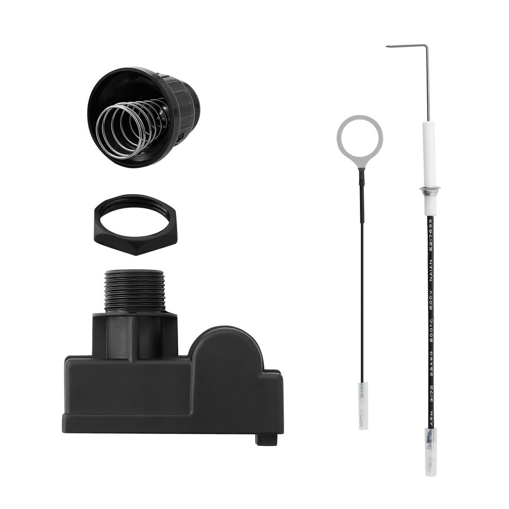Timsec Electronic Igniter Kit Spark Plug for Blackstone 36 Inch Black