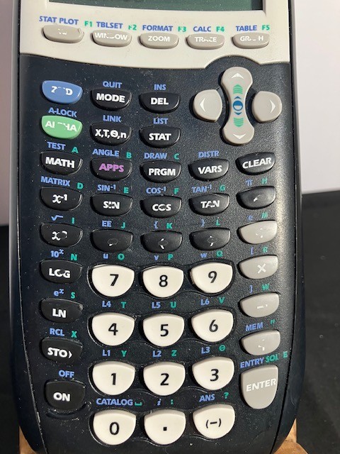 Texas Instruments TI-84 Plus Graphing Calculator Tested Working