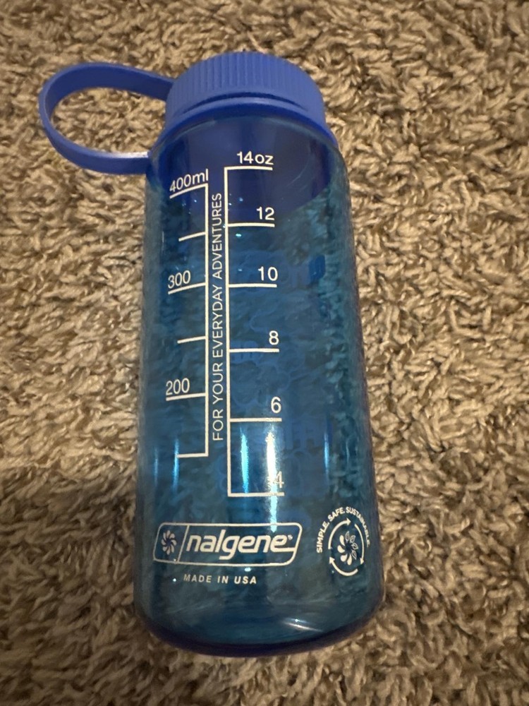 Nalgene Blue Outdoor Active Water Bottle 14oz
