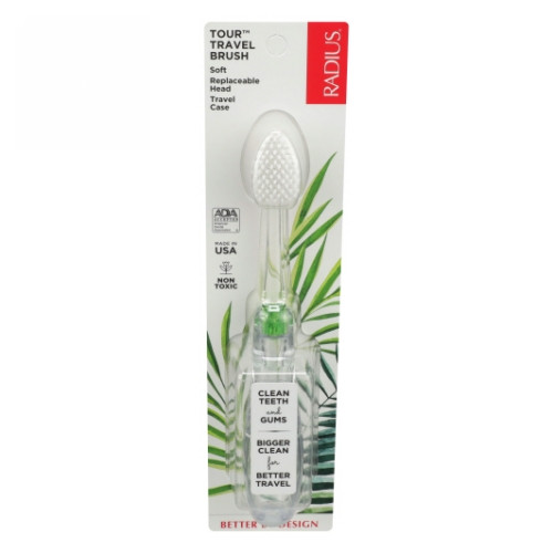Toothbrush Tour Travel Soft 1 Count By Radius