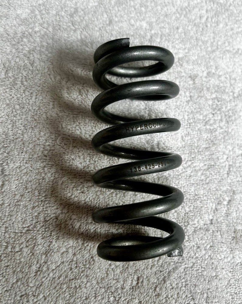 PUSH Industries HyperCoil ELEVENSIX Spring - 250 Series, 425lb, 65mm Max Stroke