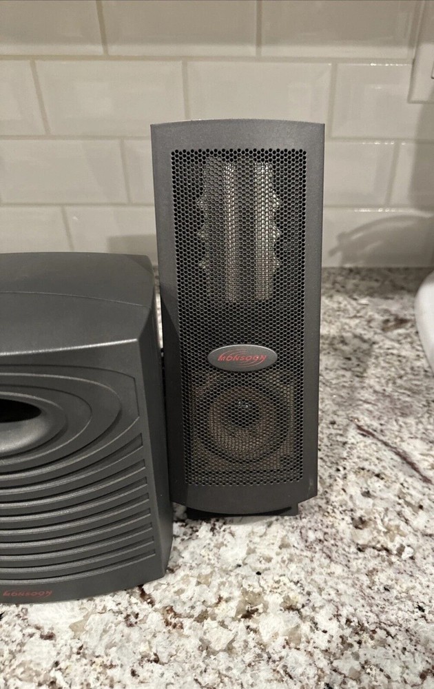 Monsoon MH-500 Flat Panel 2.1 PC / Multimedia Planar Speaker System.